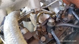 Как определить, что отвалился носик распылителя, не снимая форсунки на Ford Transit 2.5