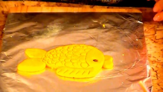 Занятие 4. "Золотая рыбка" из соленого теста. смотреть онлайн