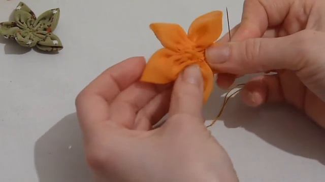 Украшения для волос из ткани своими руками