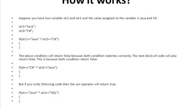 C# Xor Operator.mp4 смотреть онлайн