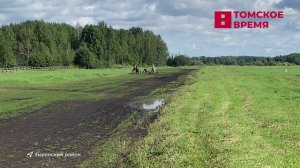 В селе Зырянское прошли конные соревнования