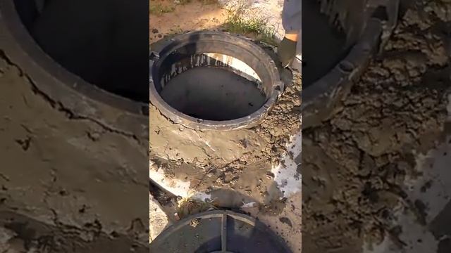 Установка полимерного люка смотреть онлайн