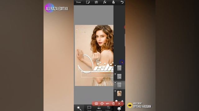 New PS Touch Glass Font Like PC || Ali Raza Editxx