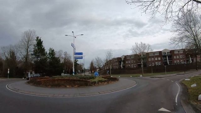 Нидерланды. Глубинка Нидерландов. Дороги Нидерландов