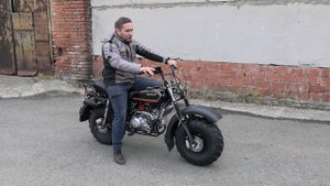 Мотоцикл Скаут 3М-190 с двигателем ZONGSHEN 190. Обзор.
