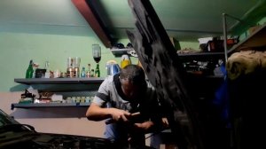 снимаем вискомуфту бмв е34