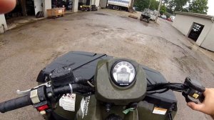 2014 Polaris Sportsman 400 HO Start Up and Test Ride