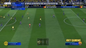 FIFA 20 - BORUSSIA DORTMUND vs BARCELONA CHAMPIONS LEAGUE - PS4, XBOX ONE, PC, PS3, XBOX 360