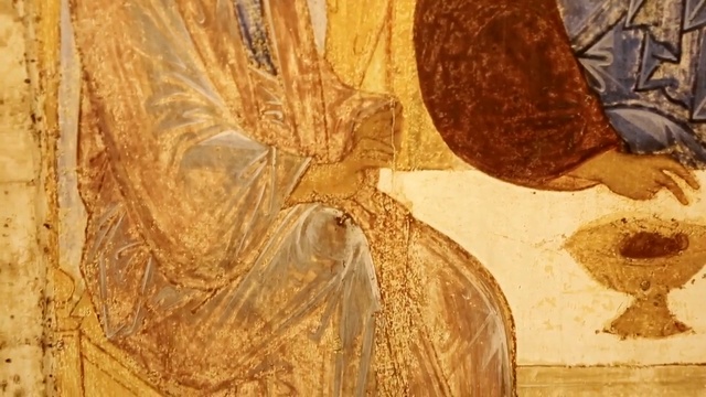 Фрески рублева во владимире успенский собор. Фреска преображение рублев. Фреска страшный суд андрея рублева. Роспись троицкого собора троице-сергиева монастыря рублев. Успенский собор во владимире фрески.