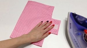 Шьем кошелек за ЧАС. Подарок на ДЕНЬ ВАЛЕНТИНА.  DIY / Мастер-класс кошелька из ткани.