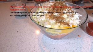 Ленивые голубцы с ячневой крупой / Lazy meatballs with cabbage and barley groats