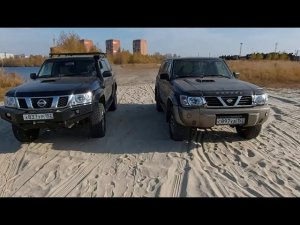 Подготовленный Nissan Patrol V (Y61)#ZD30 сравнение со стоковым  Nissan Patrol V #(Y61)RD28 #patrol