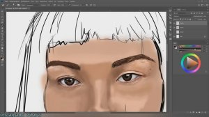 [Time Lapse]  ПОРТРЕТ на графическом планшете