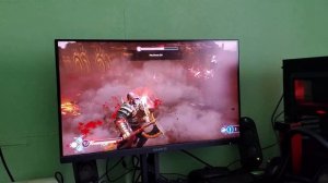 God of War PS5 on GIGABYTE M28U 4K @60Hz