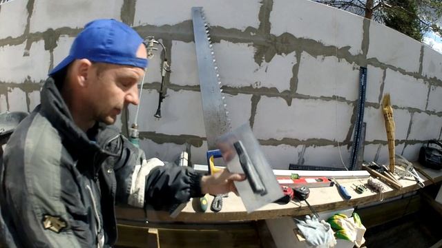 Важная подготовка к КЛАДКЕ ГАЗОБЛОКОВ.