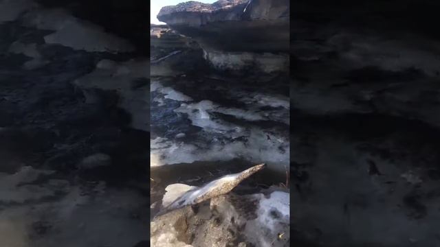 На реке Бея таят лёд , смотреть до конца !! смотреть онлайн