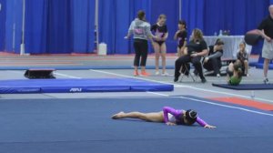 Alizé Lee | USA Gymnastics Level 5 Floor Routine