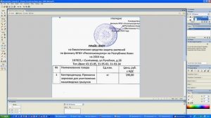 Пример сжатия сканированного документа