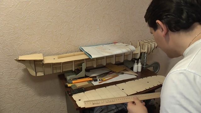 Собираем парусник "СЕДОВ" Выпуск #17 (Процесс сборки) смотреть онлайн