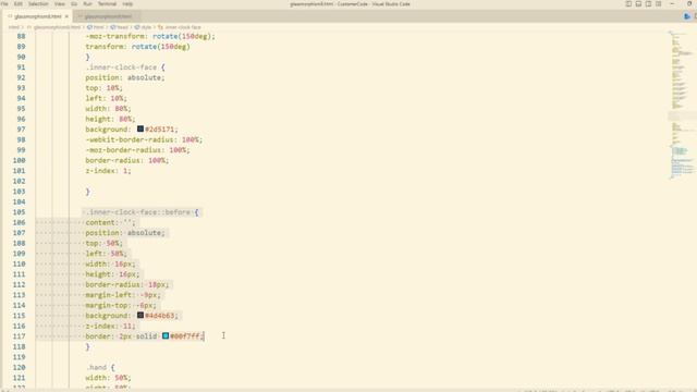 Classic Analog Clock Design Using Html(PUG)