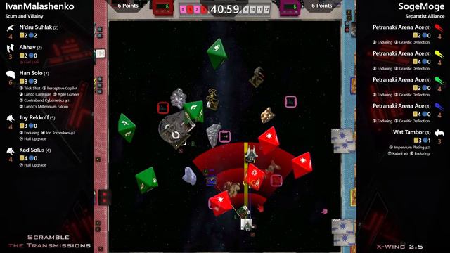 X-Wing 2.5 Edition: Ivan Malashenko vs SogeMoge смотреть онлайн