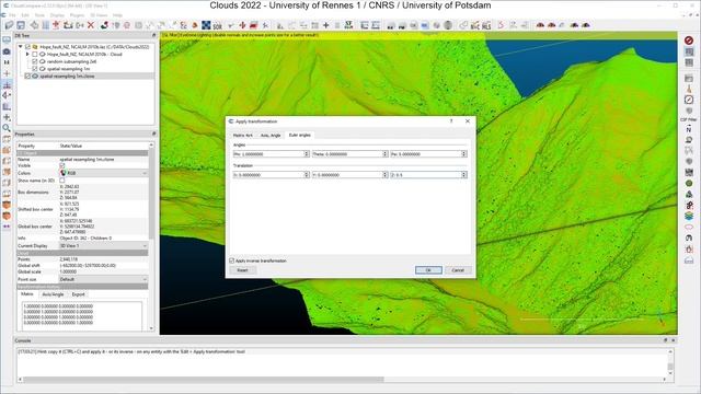 CloudCompare: Comparing point clouds смотреть онлайн
