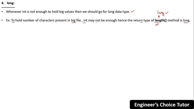 Primitive Data Types in Java | Java Programming Language | Java
