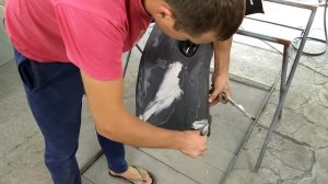 Как паять паяльником бампера ( от пайки до покраски)