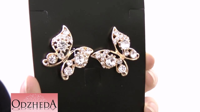 СЕРЬГИ "БАБОЧКИ" от NOIR JEWELRY
