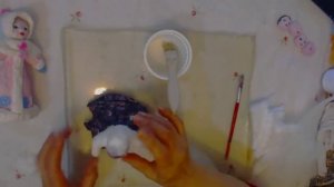 ИГРУШКИ из ваты..Кукла из ваты своими руками. MUÑECA DE tela