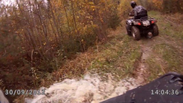 Polaris sportsman 850 EPS и CF MOTO 500 2A (Дорога смерти) смотреть онлайн