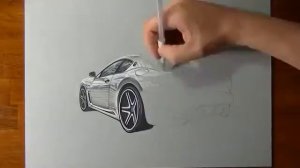 3D РИСУНОК МАШИНЫ