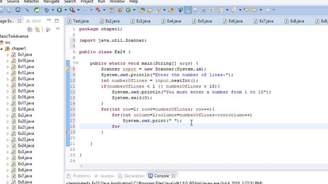 Java basics to advance смотреть онлайн