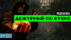 Золотой шар завершение OGSR дежурный по кухне как готовить еду на костре