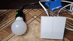 Умный выключатель Xiaomi Aqara D1.  Двухклавишный, с нулевой линией