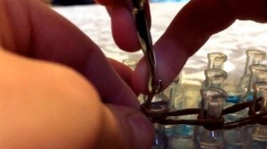 Факел из майнкрафта. Плетение из резинок. Урок 1.