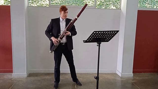 Sonata en Do Mayor para Fagot de Fasch, Estudio n°30 weissenborn - Daniel Avila Uribe, parcial VI смотреть онлайн