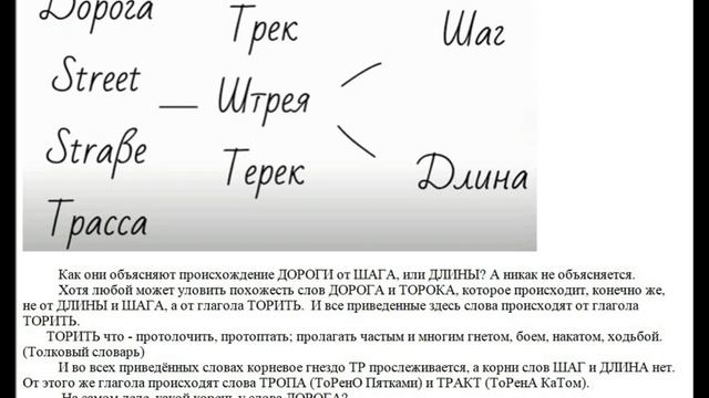 Коренная школа русского языка про ПУТИ и ДОРОГИ от Русской Школы Русского Языка.