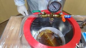 Дегазация деревянного массива