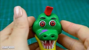 ? ALL ANIMATRONICS FNAF Security Breach with clay | Clay 1001