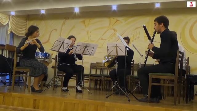 Квинтет деревянных духовых инструментов. ГУДИ. смотреть онлайн