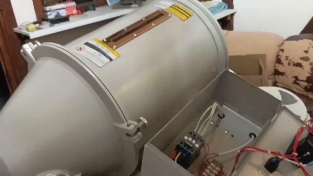 Сушилка для полимеров FH-50, осмотр после покупки. Можно собрать самому в 10 раз дешевле) смотреть онлайн