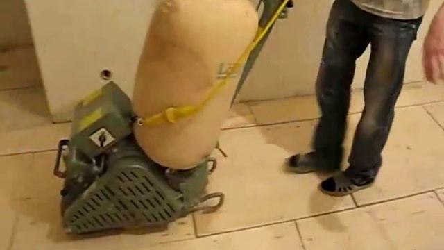 Основа для паркета. Шлифование фанеры. смотреть онлайн