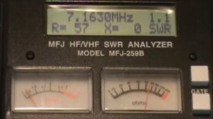 Tuning the 40/80 Meter Inverted V Dipole Antenna