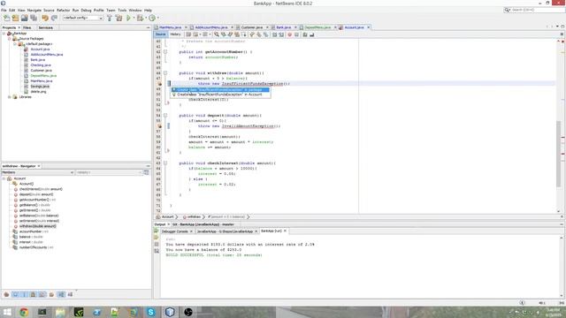 Java Bank App Swing GUI Part 4 смотреть онлайн