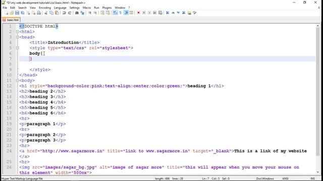 CSS Tutorial for Beginners | CSS Types | With Example ✔️