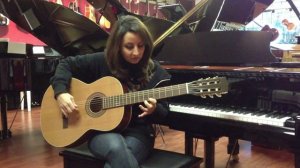 Mazurka - Classical Guitar Demonstration by Nazanin Sadeghi