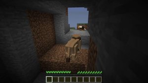 ЖИЗНЬ ЛЬВА В МАЙНКРАФТ #1 Я СТАЛ ЛЬВОМ И МОЯ ПЕРВАЯ ОХОТА