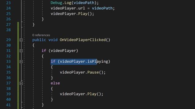 How to Pause and Resume a Video in Unity (Also Works With WebGL)