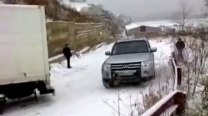 Аврия и гололед